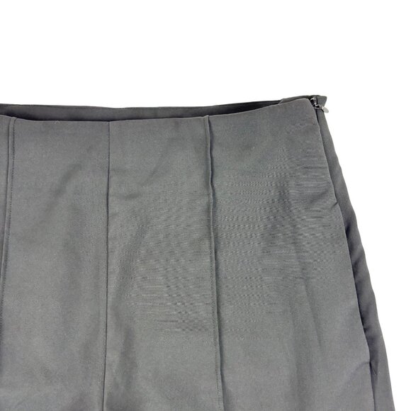 Quinn Tailored Shorts Womens Size Medium Black Mid-Rise Pin Up Style - Picture 4 of 10